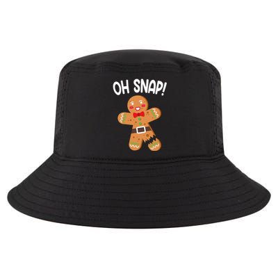 Oh Snap Gingerbread Funny Christmas Cool Comfort Performance Bucket Hat