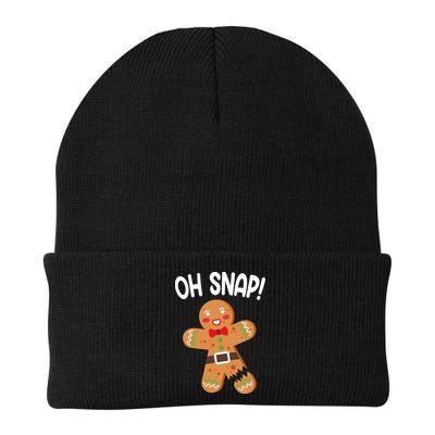 Oh Snap Gingerbread Funny Christmas Beanie