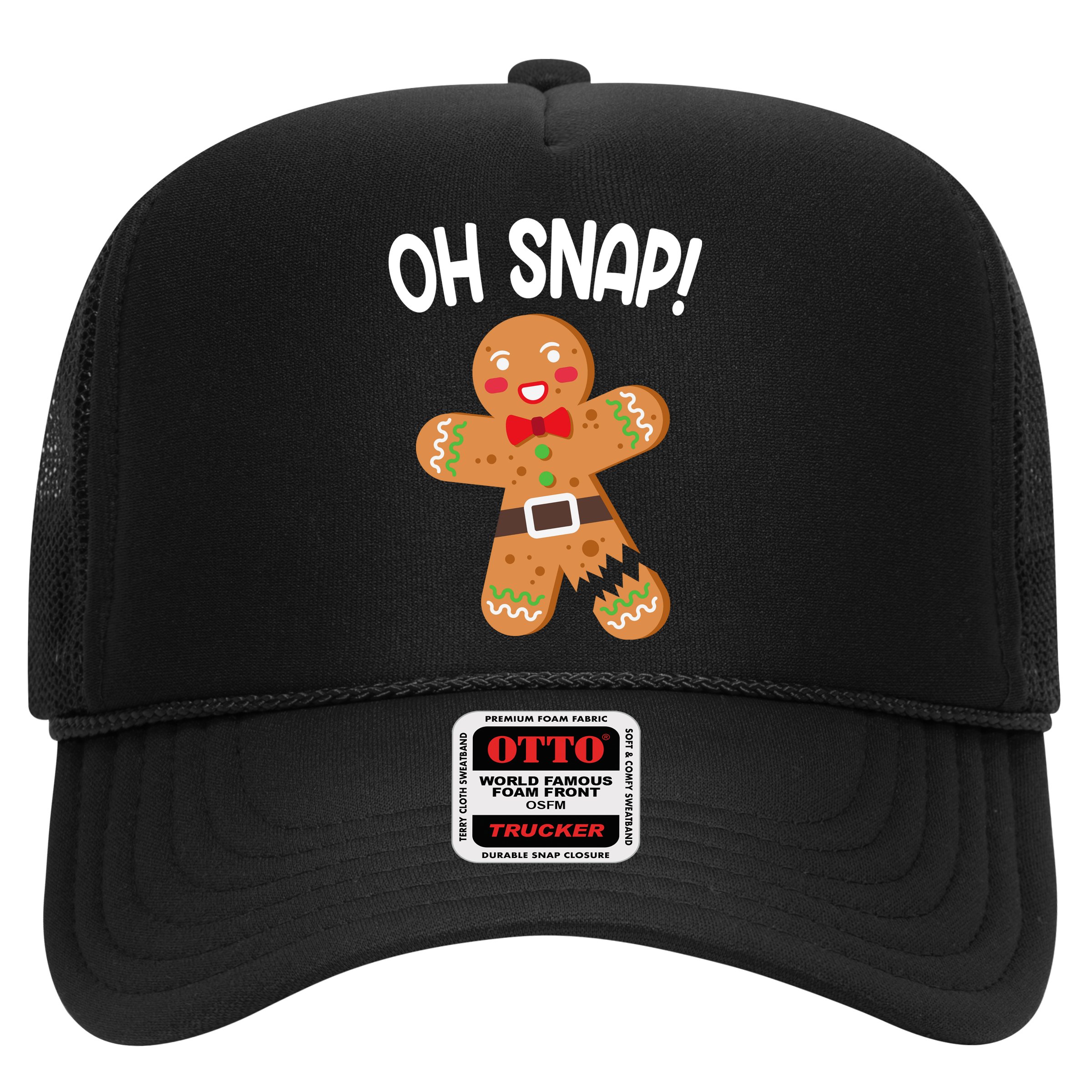 Oh Snap Gingerbread Funny Christmas Hat