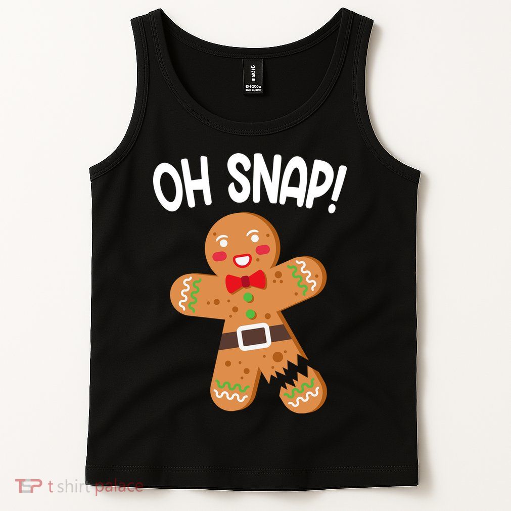 Oh Snap Gingerbread Funny Christmas Tank Top