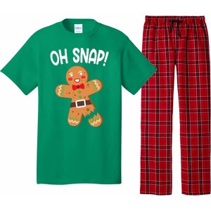 Oh Snap Gingerbread Funny Christmas Pajama Set