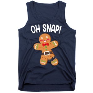 Oh Snap Gingerbread Funny Christmas Tank Top