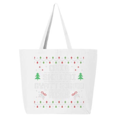 Ohio Skibid.I Gyatt Sigma Rizz Gen Alpha Xmas Christmas Party 25L Jumbo Tote