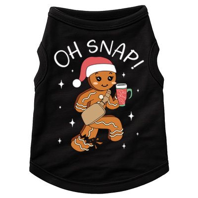 Oh Snap Gingerbread Christmas Doggie Tank