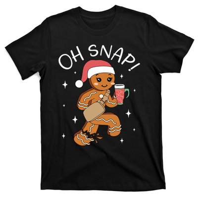 Oh Snap Gingerbread Christmas T-Shirt