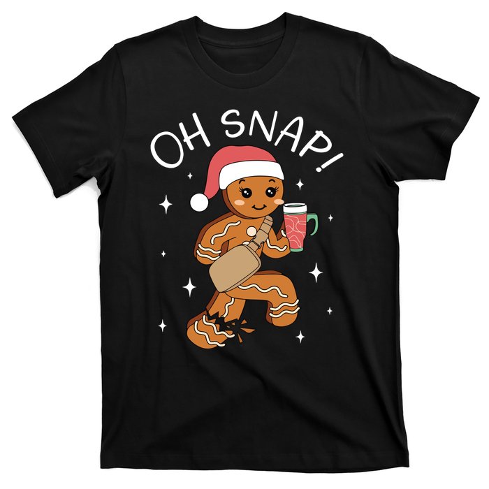 Oh Snap Gingerbread Christmas T-Shirt