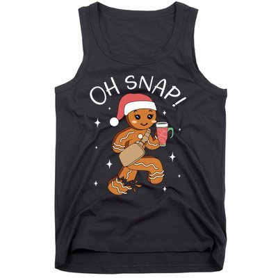 Oh Snap Gingerbread Christmas Tank Top