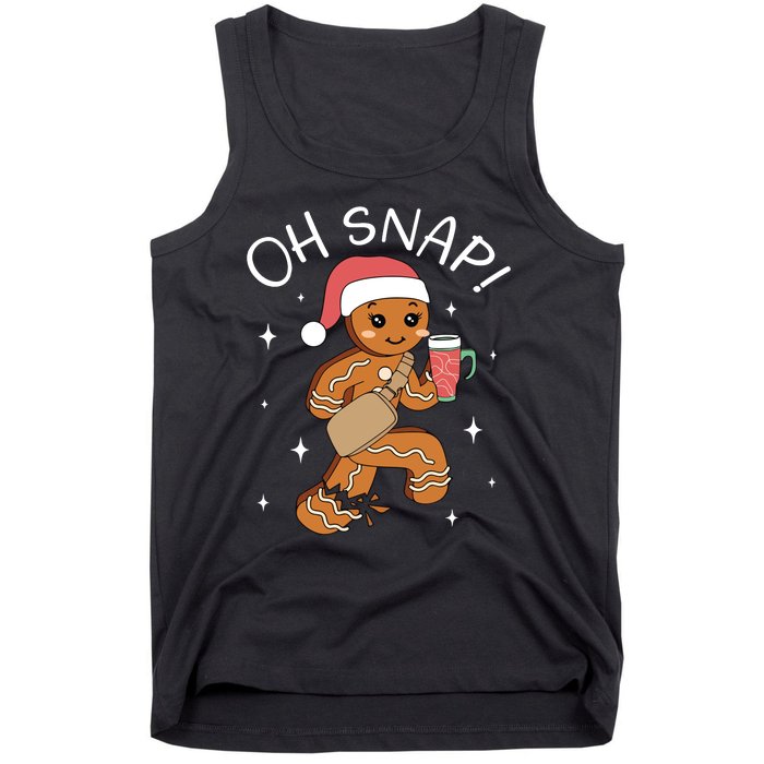 Oh Snap Gingerbread Christmas Tank Top