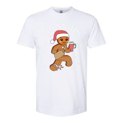 Oh Snap Gingerbread Christmas Softstyle CVC T-Shirt