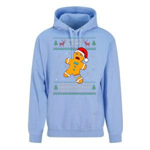 Oh Snap Gingerbread Man Christmas Funny Cookie Baking Xmas Unisex Surf Hoodie