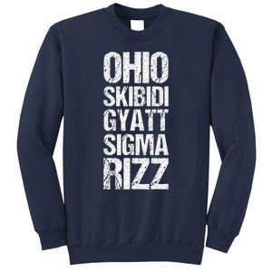 Ohio Skibid.I Gyatt Sigma Rizz Popular Slang Meme Sweatshirt