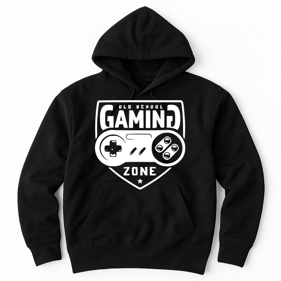 Old School Gaming Zone Hoodie