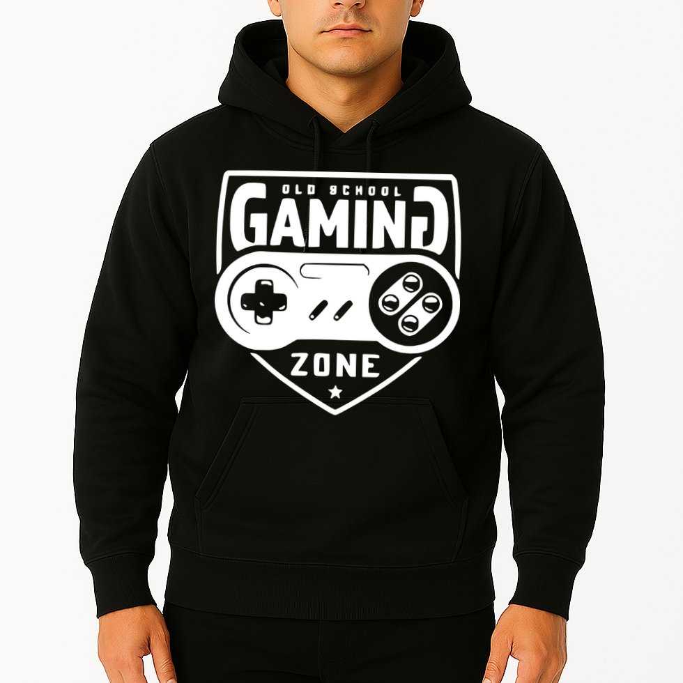 Old School Gaming Zone Hoodie