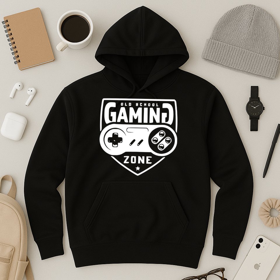 Old School Gaming Zone Hoodie