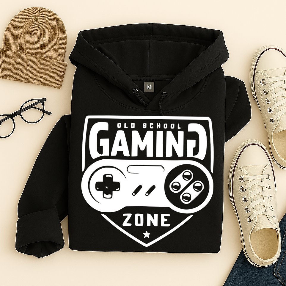 Old School Gaming Zone Hoodie
