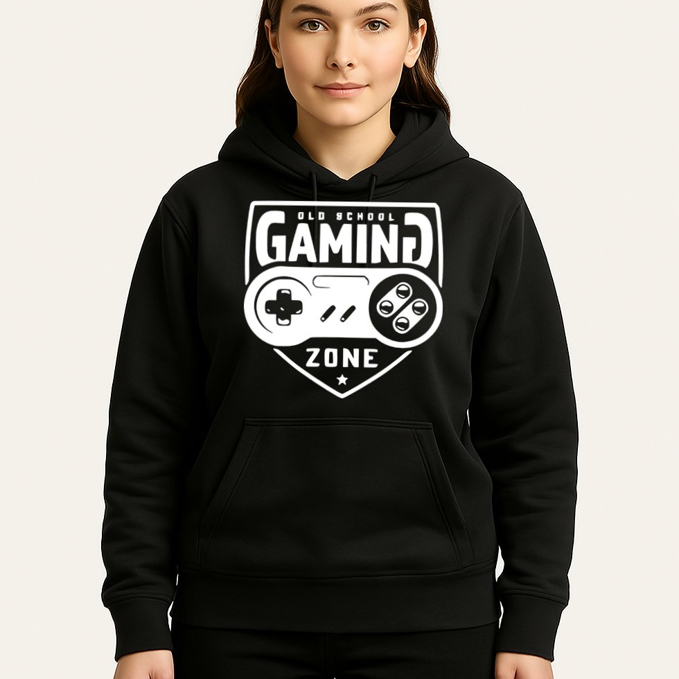 Old School Gaming Zone Hoodie