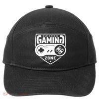 Old School Gaming Zone 7-Panel Snapback Hat