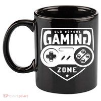 Old School Gaming Zone 11oz C Handle Ceramic Mug