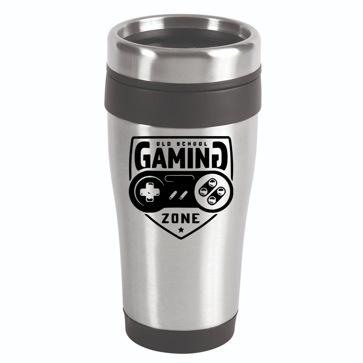 Old School Gaming Zone 16oz Travel Tumbler