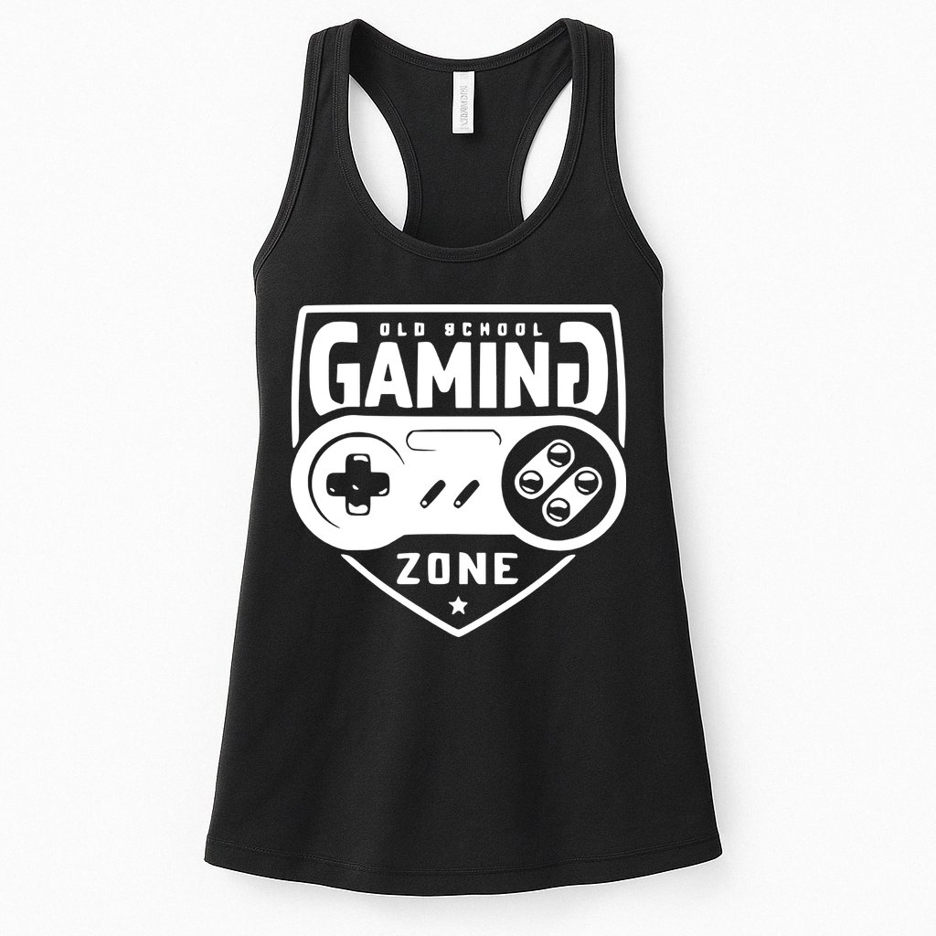 Old School Gaming Zone Womens Tank Top