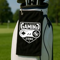 Old School Gaming Zone Golf Towel