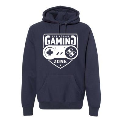 Old School Gaming Zone Premium Hoodie