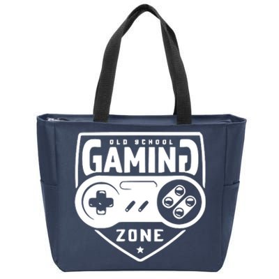 Old School Gaming Zone Zip Tote Bag