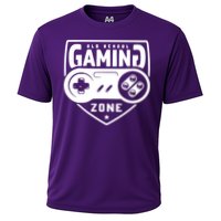 Old School Gaming Zone Cooling Performance Crew T-Shirt