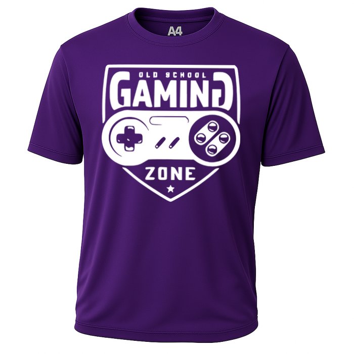 Old School Gaming Zone Cooling Performance Crew T-Shirt