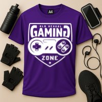 Old School Gaming Zone Cooling Performance Crew T-Shirt