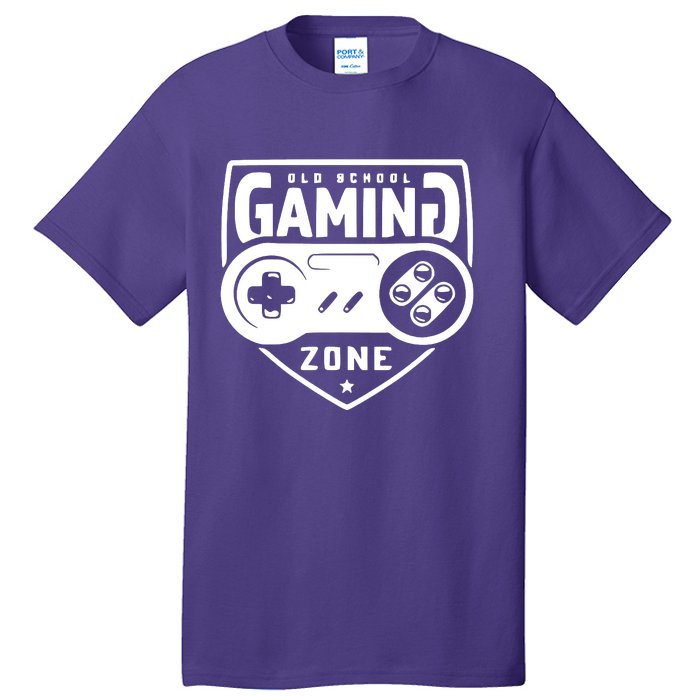 Old School Gaming Zone Tall T-Shirt