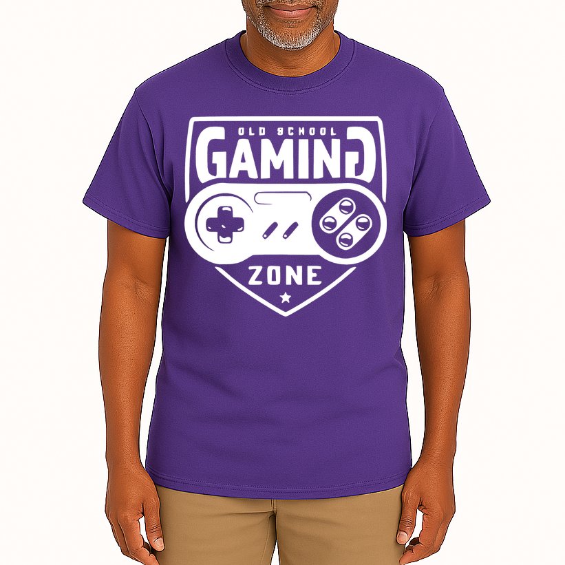 Old School Gaming Zone Tall T-Shirt