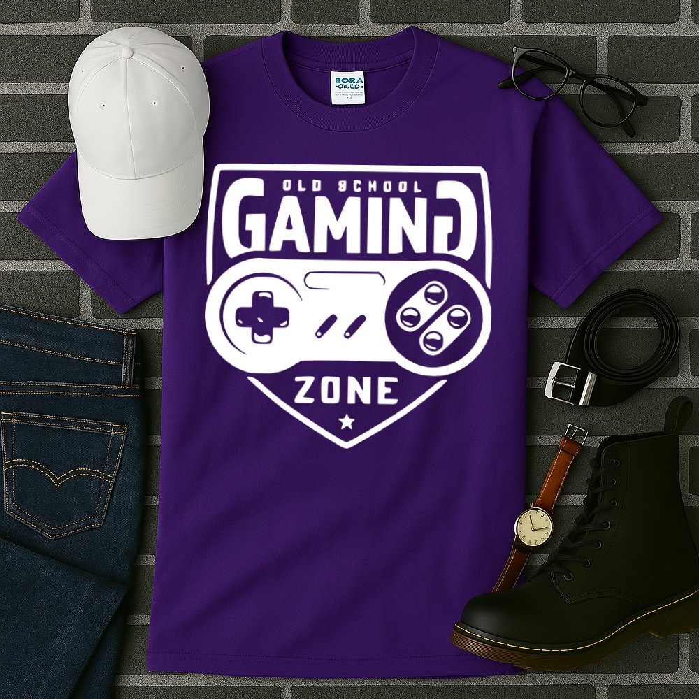 Old School Gaming Zone Tall T-Shirt