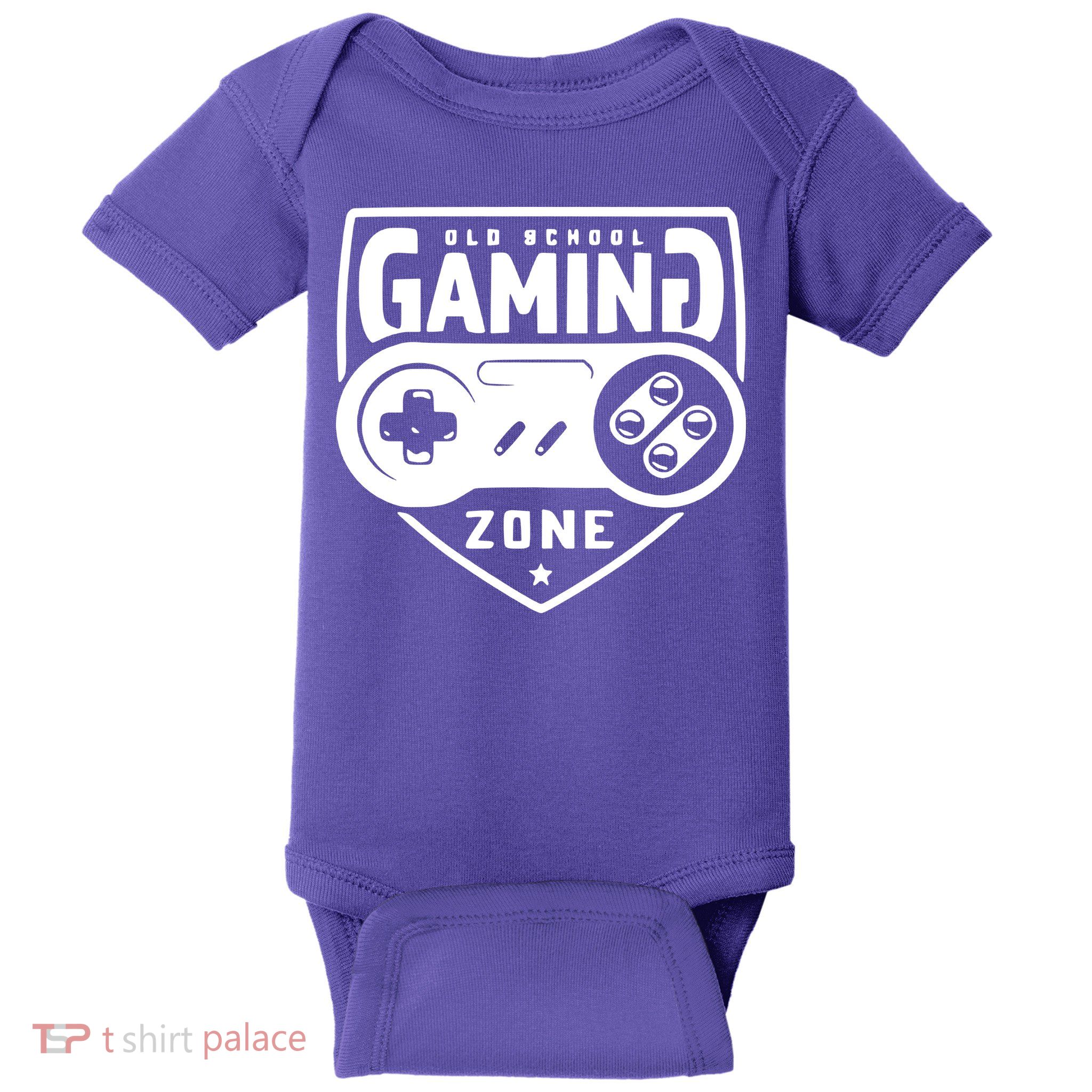 Old School Gaming Zone Baby Bodysuit
