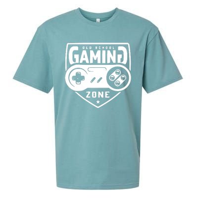 Old School Gaming Zone Sueded Cloud Jersey T-Shirt