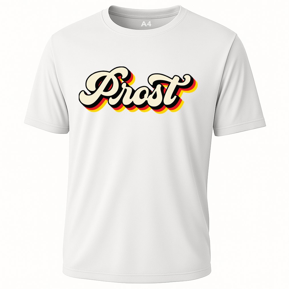 Oktoberfest Shirts German Vintage Octoberfest Prost Cooling Performance Crew T-Shirt