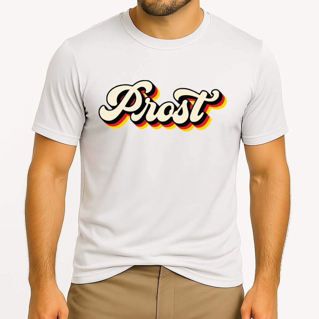 Oktoberfest Shirts German Vintage Octoberfest Prost Cooling Performance Crew T-Shirt