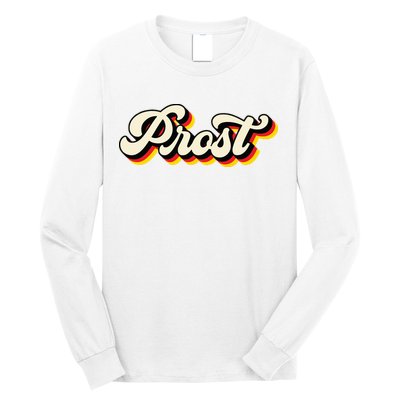 Oktoberfest Shirts German Vintage Octoberfest Prost Long Sleeve Shirt