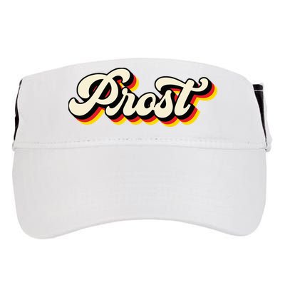 Oktoberfest Shirts German Vintage Octoberfest Prost Adult Drive Performance Visor