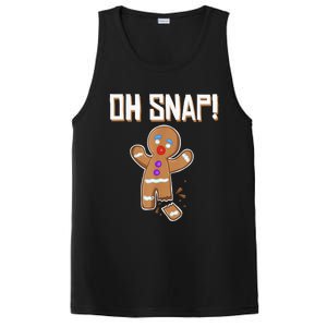 Oh Snap gingerbread man broken leg gingerbread man Oh Snap PosiCharge Competitor Tank