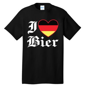 Oktoberfest Shirts German I Love Beer Octoberfest Tall T-Shirt