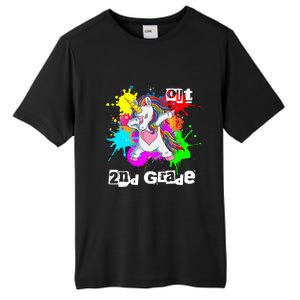 Out Second Grade Dabbing 2Nd Grade Graduation Unicorn Gift Tall Fusion ChromaSoft Performance T-Shirt