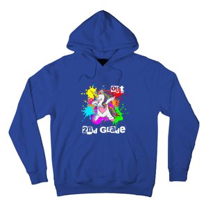 Out Second Grade Dabbing 2Nd Grade Graduation Unicorn Gift Hoodie