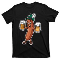 Oktoberfest Sausage Germany Lederhosen Bier Beer T-Shirt