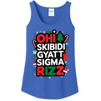 Ohio S.K.I.B.I.D.I Gyatt Sigma Rizz Gen Alpha Xmas Christmas Party Ladies Essential Tank