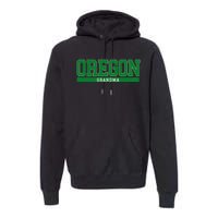 Oregon State Grandma Sports Premium Hoodie