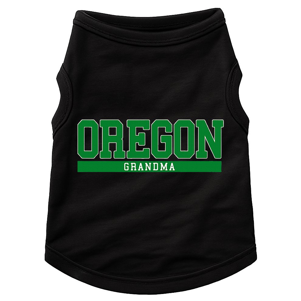 Oregon State Grandma Sports Doggie Tank