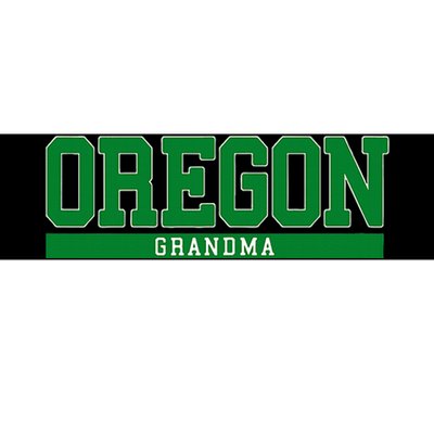 Oregon State Grandma Sports Bumper Sticker