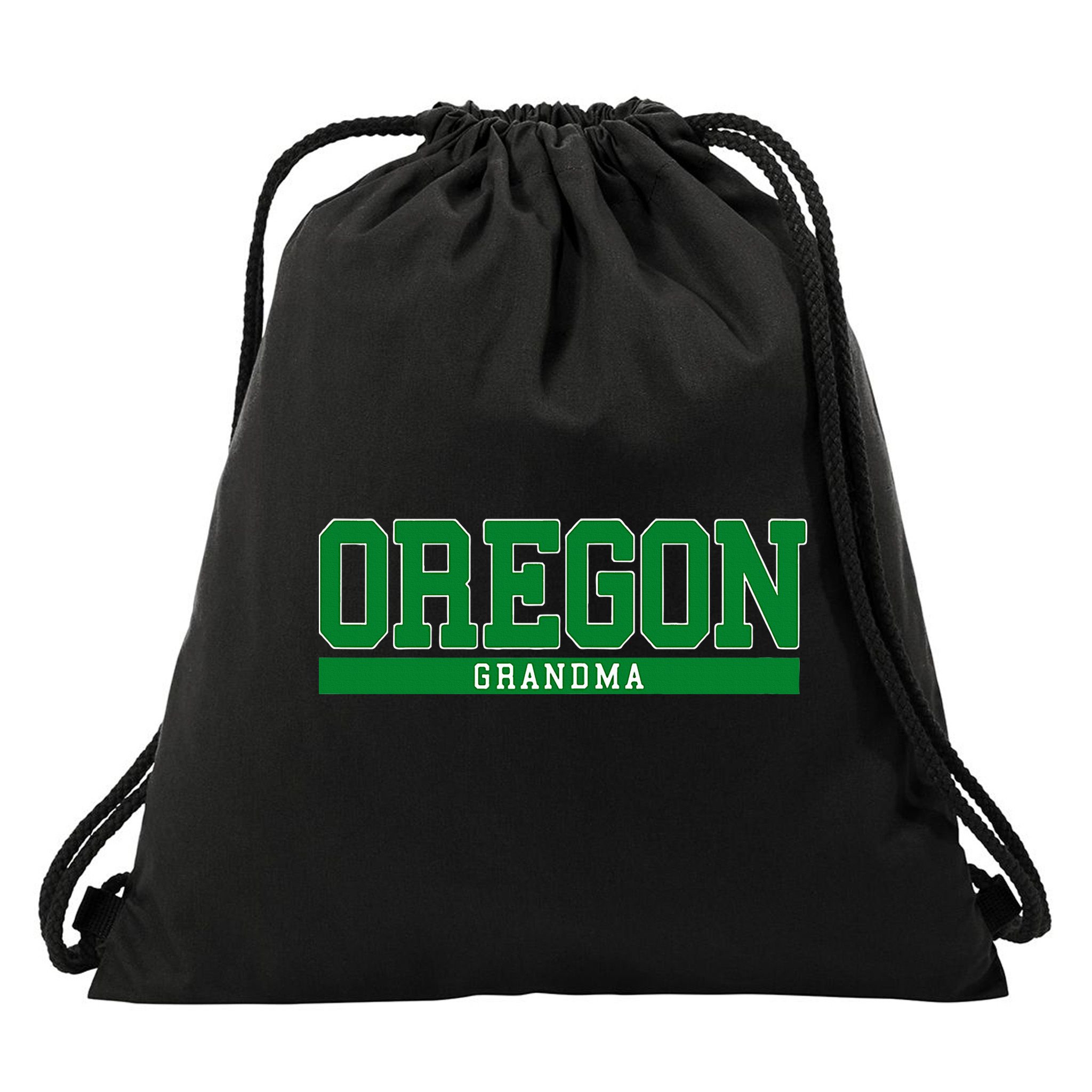 Oregon State Grandma Sports Drawstring Bag