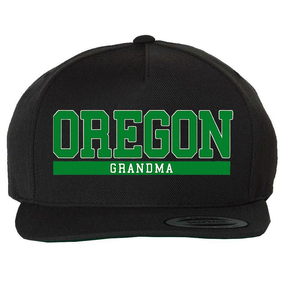 Oregon State Grandma Sports Wool Snapback Cap